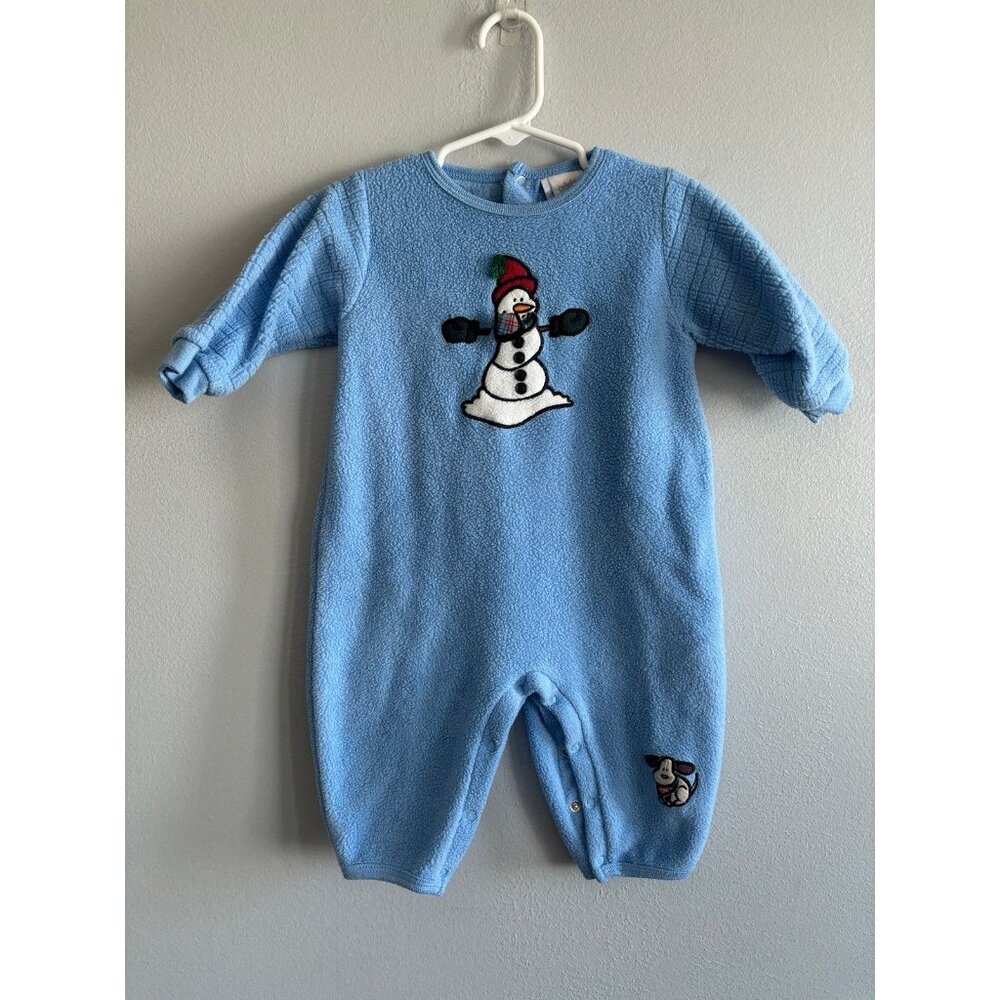 Bright future fleece snowman jumper